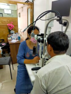 Eye checkup at naavya eye care
